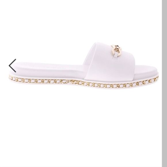 NIB Karl Lagerfeld Paris Brielle Slides - Picture 2 of 6